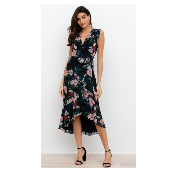 Yumi Kim Floral Silk Santorini Dress - Picture 3 of 10